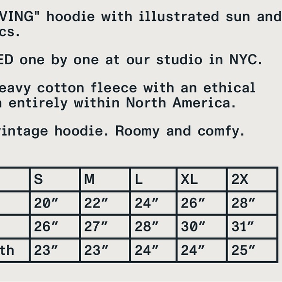 Extra Vitamins Ambient Hoodie Size Large - Picture 7 of 7